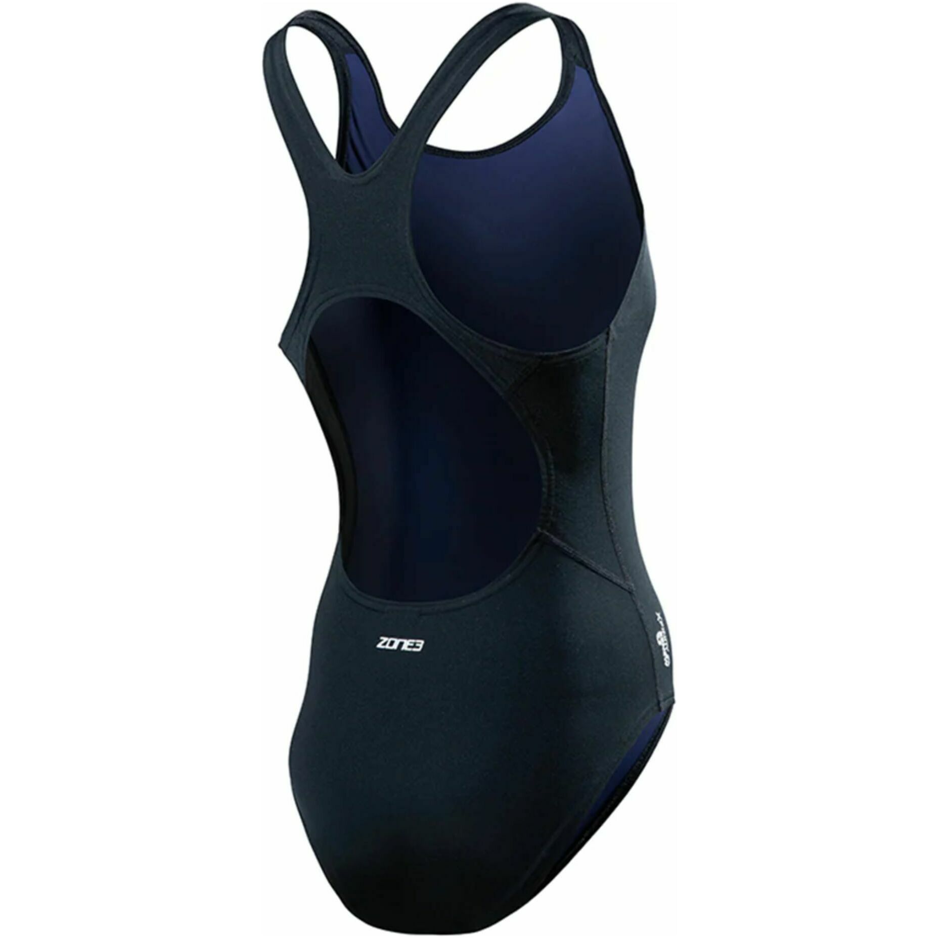 2025 ZONE3 Dame OWS Renew Classic One-Piece Badedragt SW22WOWSC101 - Black